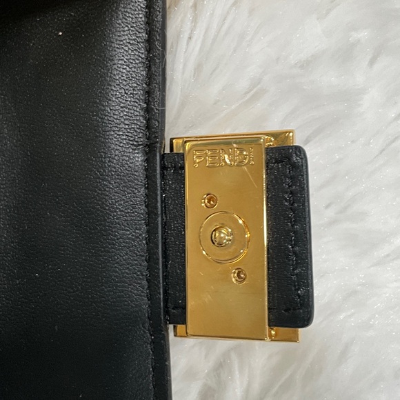 RARE FENDI X JOSHUA VIDES Nappa Matisse FF Embossed Micro Tri-Fold Wallet - Picture 8 of 13